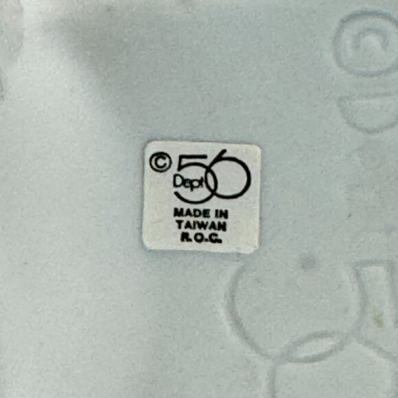 Vintage Department 56 Heritage Village Covered Wooden Bridge 5" Porcelain 6531-5 - Picture 11 of 15